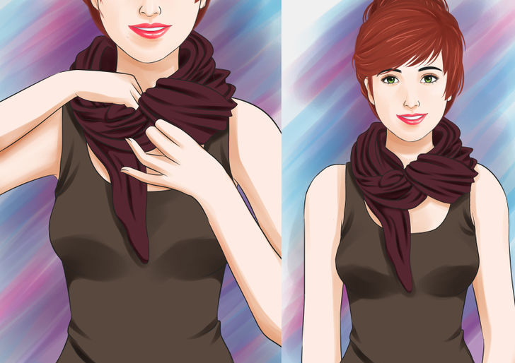 Image titled Tie a Scarf Around the Neck Step 26