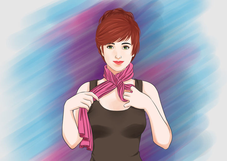 Image titled Tie a Scarf Around the Neck Step 39