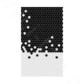 Gradient Crystal Bling Diamond Rhinestone Jewellery stickers for mobile phone cases covers - Black