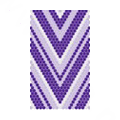 Stripe Crystal Bling Diamond Rhinestone Jewellery stickers for cell phone cases covers - Purple
