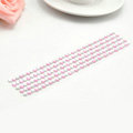 Pink White Crystal Bling Rhinestone mobile phone DIY Craft Jewelry Stickers