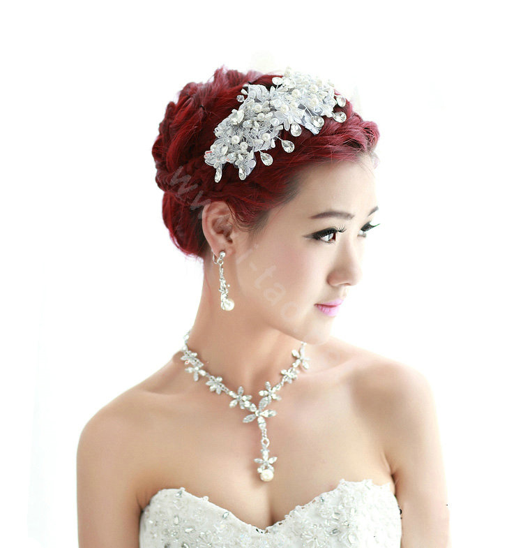 Flower hairpin bridal accessories