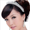 High Quality Luxury Bride Crystal Rhinestone Bridal Hair Crowns Tiaras Wedding Accessories