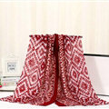 Fashion Women Print Bamboo Fiber Scarves Wraps Scarf Shawl 180*90CM - Red