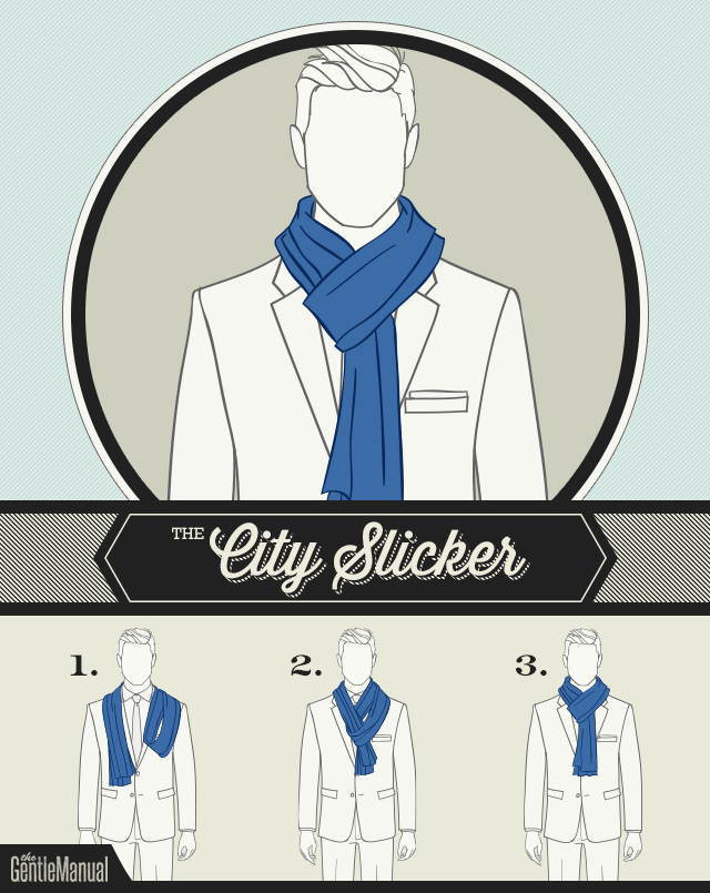 The City Slicker scarf knot