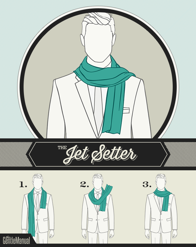 The Jet Setter scarf knot