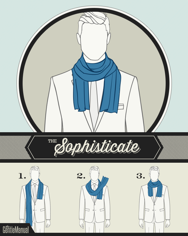 The Sophisticate scarf knot
