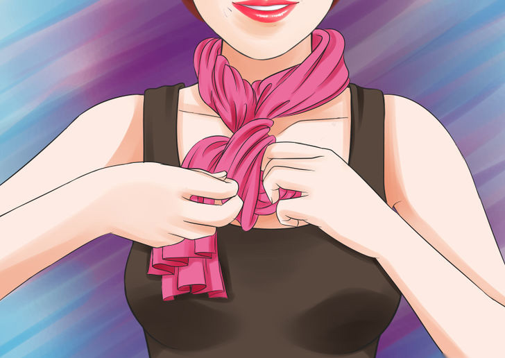 Image titled Tie a Scarf Around the Neck Step 40