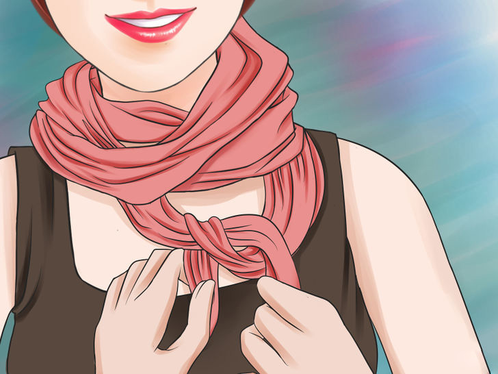 Image titled Tie a Scarf Around the Neck Step 7