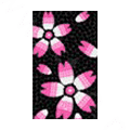 Flower Crystal Bling Diamond Rhinestone Jewellery stickers for mobile phone cases covers - Black