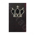 Crown Crystal Bling Diamond Rhinestone Jewellery stickers for mobile phone cases covers - Gray