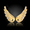 Bling Angel wing Alloy Rhinestone Crystal DIY Phone Case Cover Deco Kit 38*15mm - Gold
