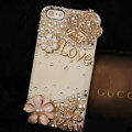 Bling Crystal Love Crown DIY Cell Phone Case shell Cover Deco Den Kit