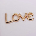 Lover Alloy Crystal Metal DIY Phone Case Cover Deco Kit - Gold