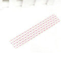 Pink Crystal Pearl Bling Rhinestone mobile phone DIY Craft Jewelry Stickers