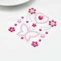 Rose Butterfly Crystal Bling Rhinestone mobile phone DIY Craft Jewelry Stickers