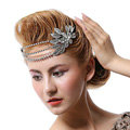 Luxury Retro Wedding Jewelry Flower Crystal Tiaras Bridal Rhinestone Crown Hair Accessories
