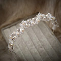 Luxury Wedding Jewelry Pearl Crystal Beads Hairwear Bridal Rhinestone Headband Hair Hoop Accessories