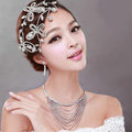 Elegant Wedding Headdress Rhinestone Crystal Butterfly Bridal Headband Hair Accessories