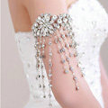 Beautiful Bridal Wedding Rhinestone Crystal Dangle Long Tassel Lolita Arm Deco Armlet /Nekclace /Shoulder Chain