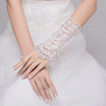 Korea Retro Lace Flower Bridal Wristlet Wedding Dress Rhinestone Crystal Bracelet Chain Accessories