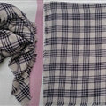 Plaid Scarf Shawls Women Winter Warm Cashmere Solid Wholesale 140*140CM - Grey