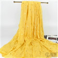 Print Fawn Women Pashmina Shawl Winter Warm Cotton Solid Panties 190*150CM - Yellow