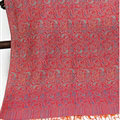 Print Scarf Shawls Women Pashmina Winter Warm Cotton Panties 170*70CM - Red