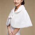 Pretty Bridal Cashmere Scarf Shawls Women Winter Warm Solid Panties 100*50CM - White
